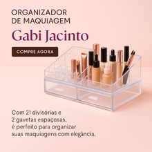 Carregar imagem no visualizador da galeria, Kit Organizador de Cosméticos Gabi Jacinto
